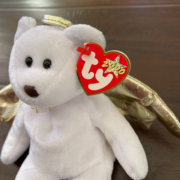 *Mint* TY Beanie Baby, Millennium Vintage 2000 - Halo II Bear with Rare Tag - Picture 2 of 8